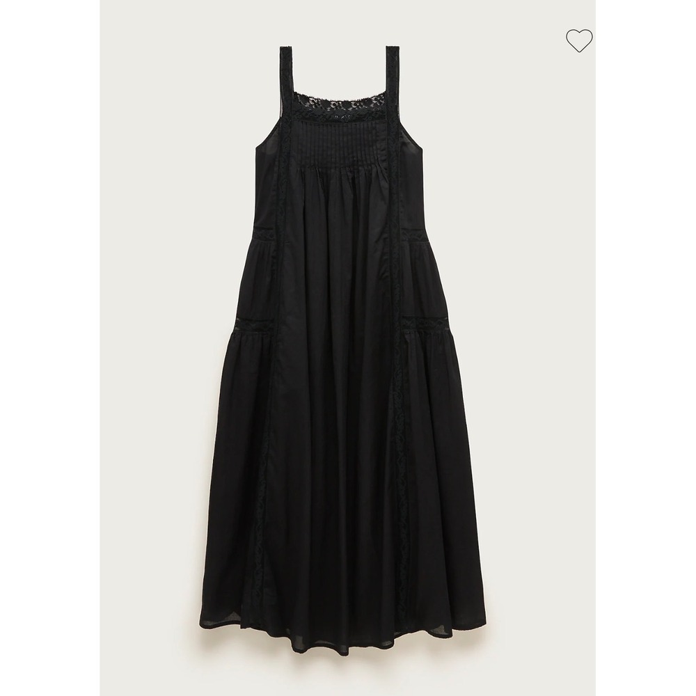 J.Crew Cotton voile lace-trim sundress whimsigoth boho flowy sz XL